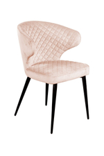 Стул Richard ромб, бархат светло-бежевый 2