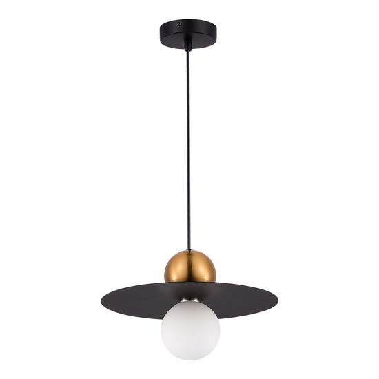 SLE1257-433-01 Светильник подвесной Черный/Черный, Бронзовый G9 1*5W 4000K RIZZ