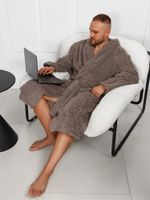 Халат мужской Идеал-3 Виотекс СЕРЫЙ