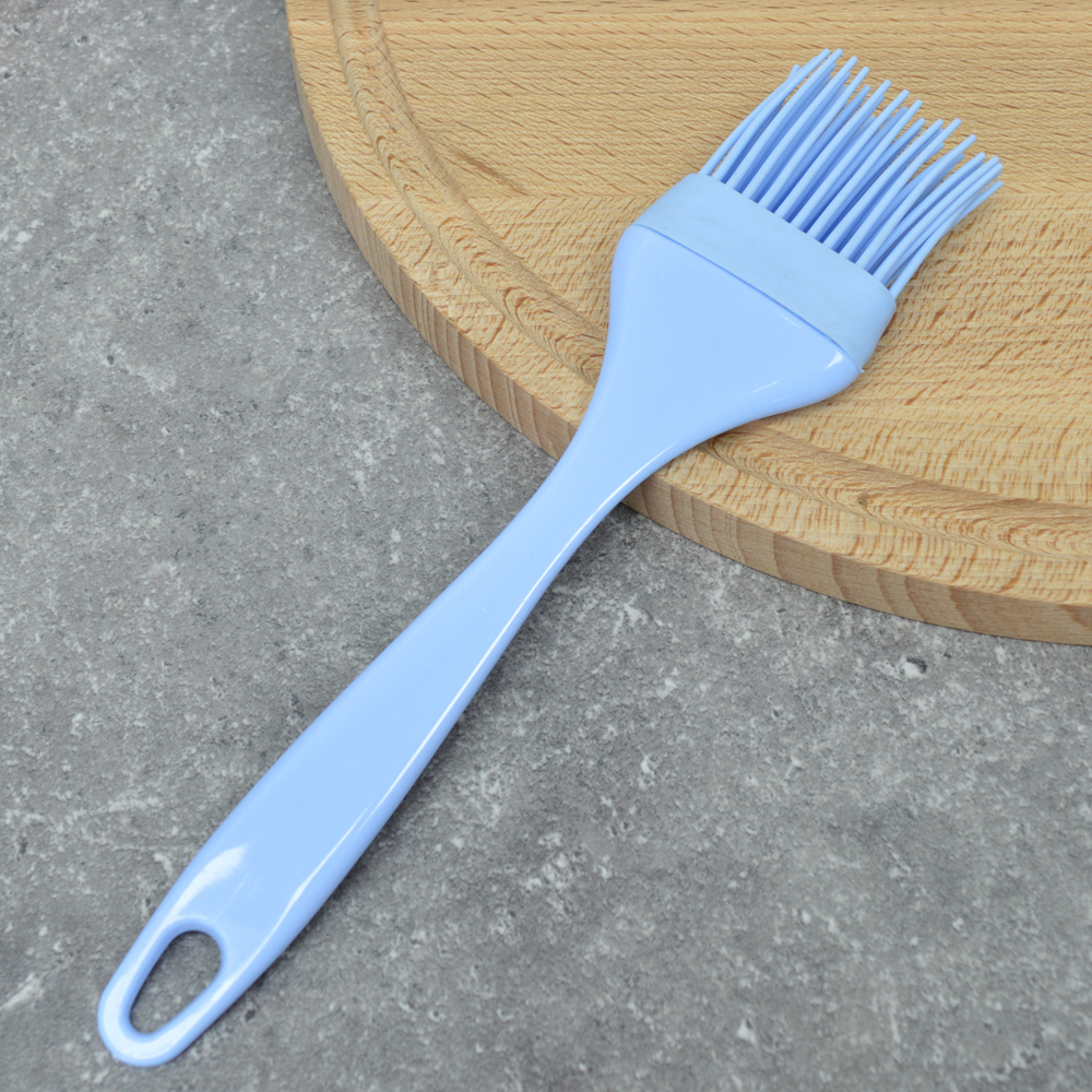 Набор кухонных принадлежностей силиконовый: лопатка+щипцы+кисточка, 24*5см/20.5*4.9см/25*5см, NNATA2