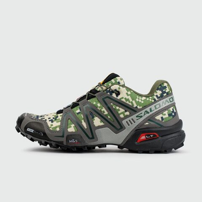 Кроссовки Salomon Speedcross 3 CS Camo Green