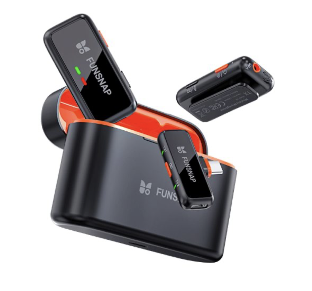 Микрофон беспроводной Xiaomi Funsnap Wireless Lavalier Microphone S6 Lightning