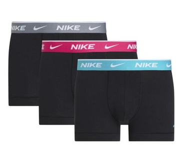 Мужские спортивные боксеры Nike Everyday Cotton Stretch Trunk 3P - dusty cactus/rush pink/cool grey