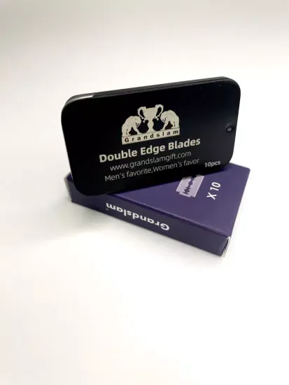 Набор сменных лезвий Grandslam в металлическом кейсе 10шт
