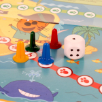 Игра-ходилка с заданиями "Сокровища пиратов" Три кота