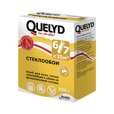 Клей для стеклообоев Quelyd Стеклообои, 500 г