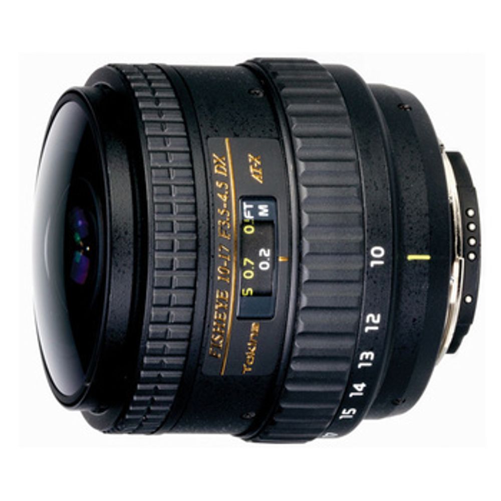 Объектив Tokina AT-X 107 F3.5-4.5 DX NH Fisheye (10-17mm) для Canon EF-S