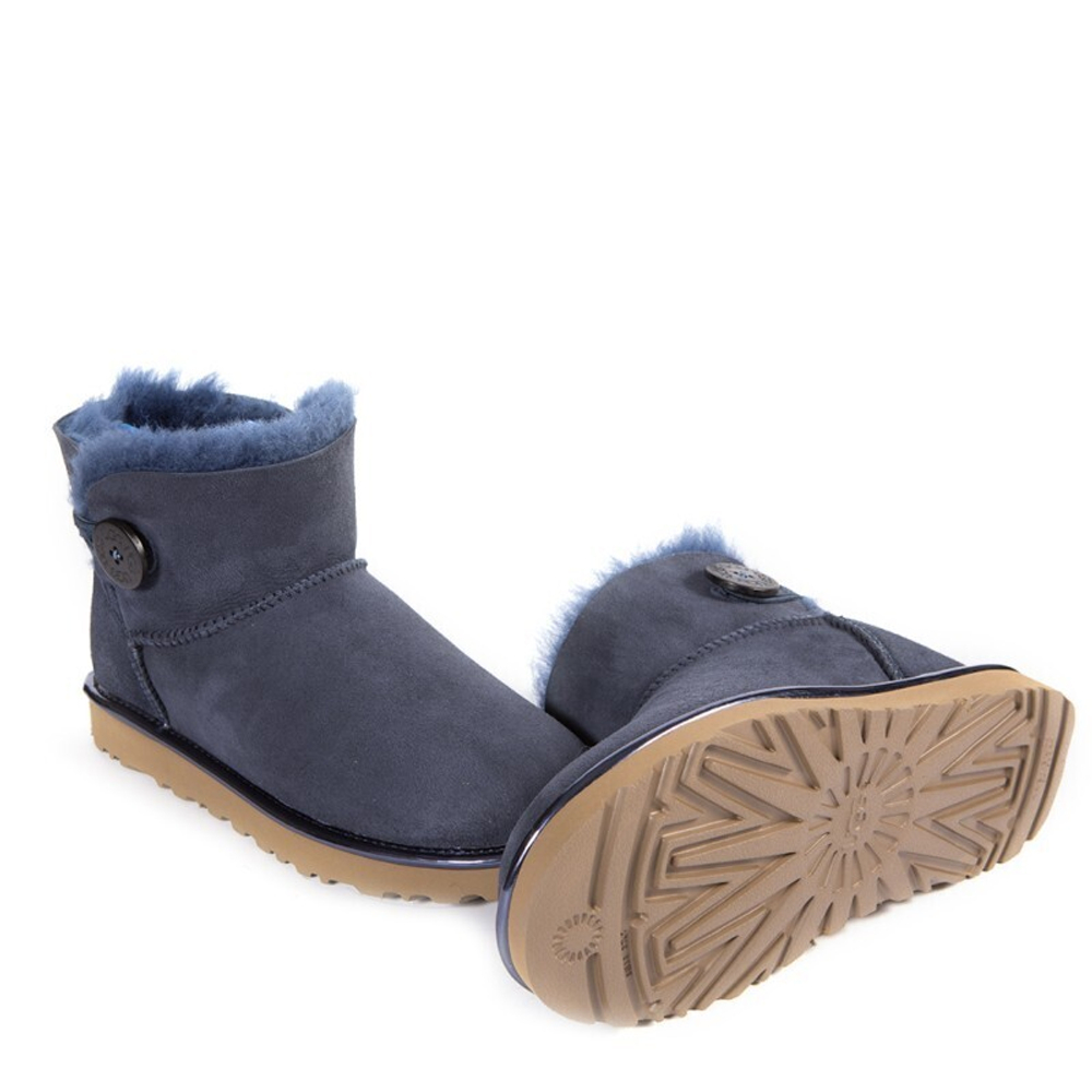 Угги Bailey Button Mini II Metallic Navy