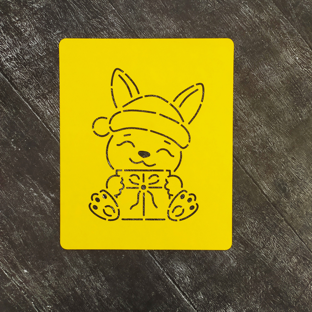 Зайка №140 с подарком