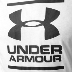 Мужское теннисное поло Under Armour GL Foundation T-Shirt Men - White, Black