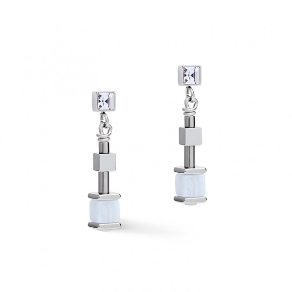 Серьги Coeur de Lion Light Blue 5055/21-0720 цвет голубой