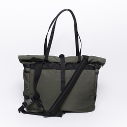Сумка Tote Part of Cube L темный хаки