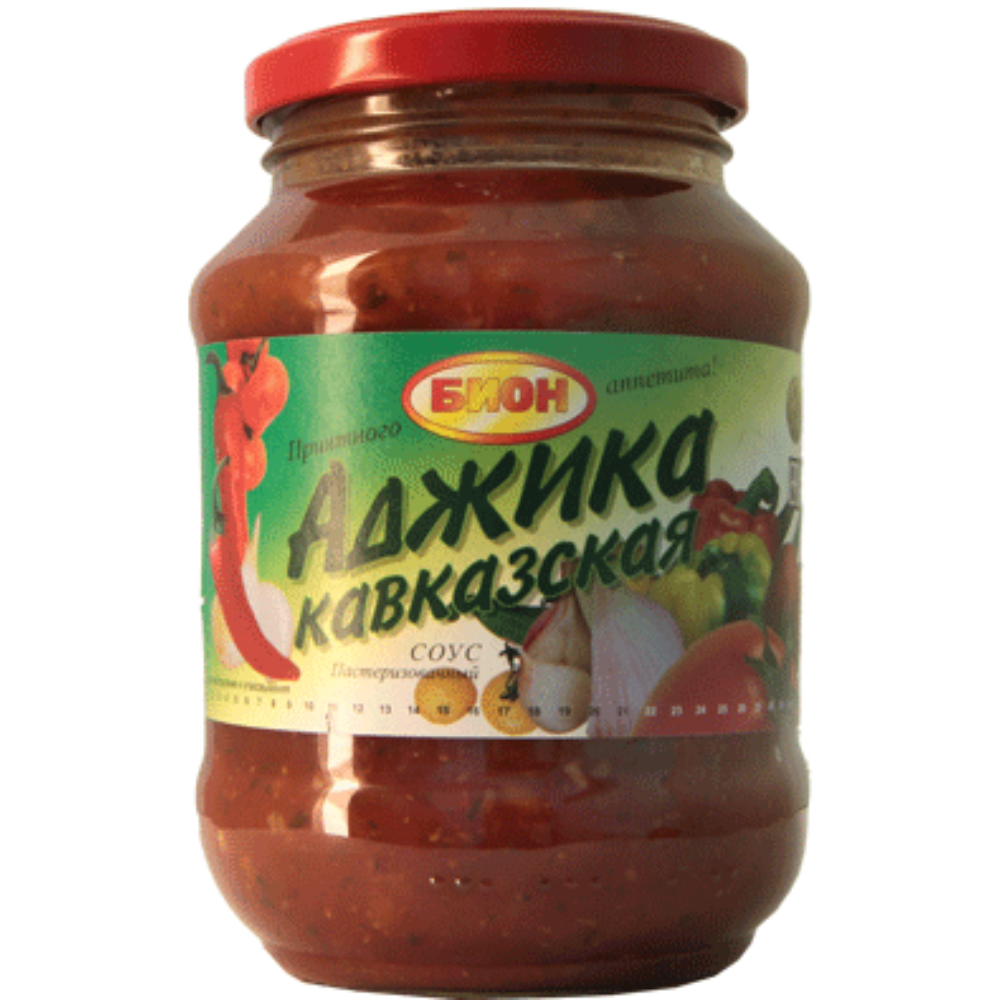 Аджика по-кавказки острая 275 гр