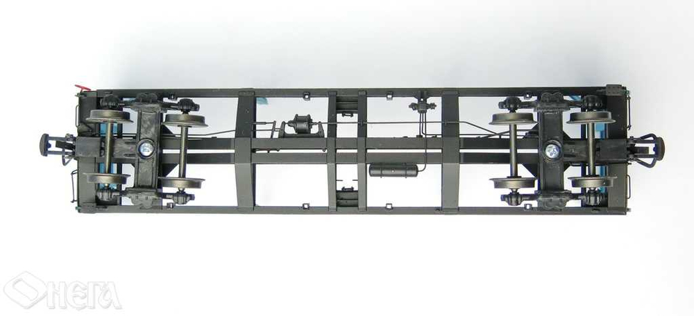 4-осная платформа для перевозки лесоматериалов и крупнотоннажных контейнеров с доп.стойками РЖД