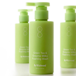 Энзимное средство для умывания с зелёным чаем By Wishtrend Green Tea & Enzyme Milky Foaming Wash