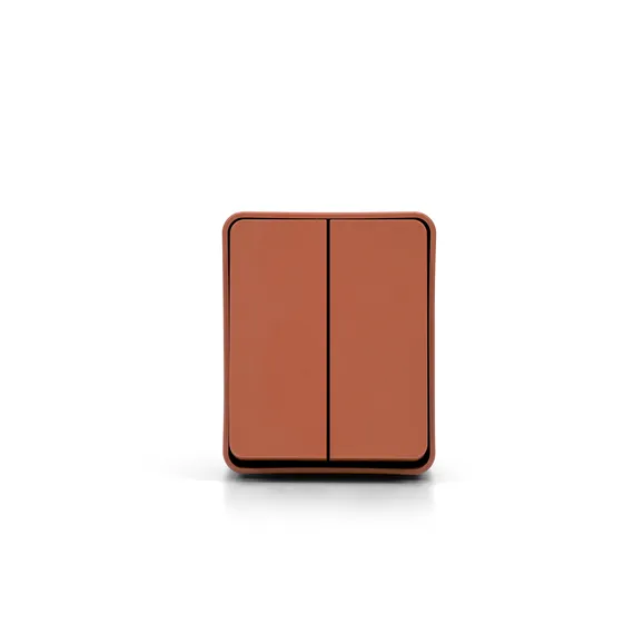Выключатель 2-кл. ОП AtlasDesign PROFI IP54 10AX терракот. SE ATN547051