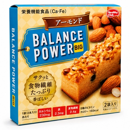 Злаково-ореховый батончик Balance Power Big «Миндаль»