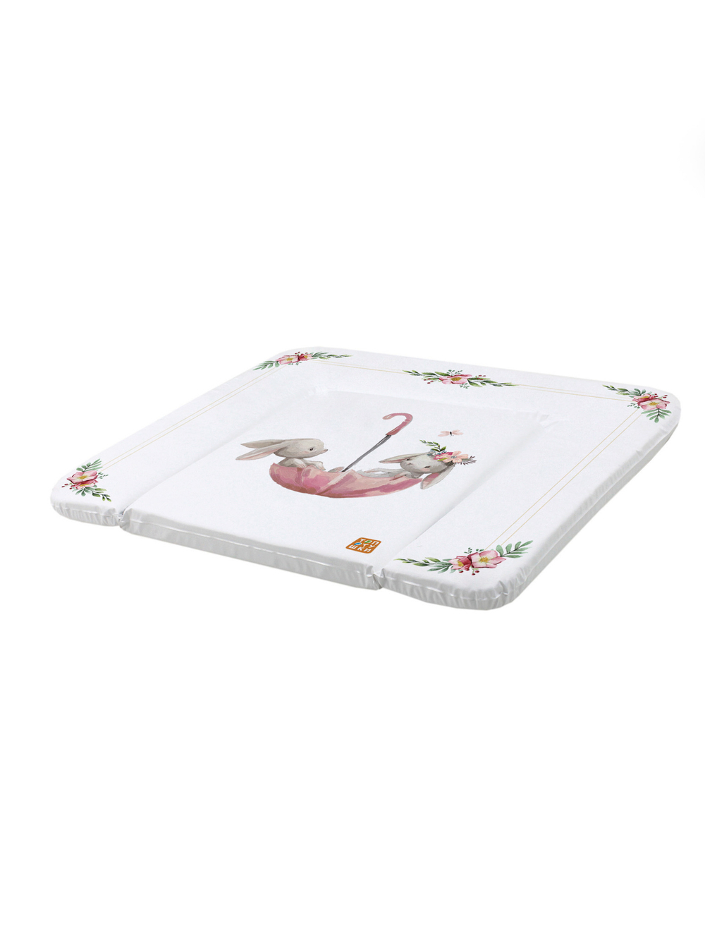 Накладка для пеленания Топотушки "Зайка Акварель" (79*46*10 см.)