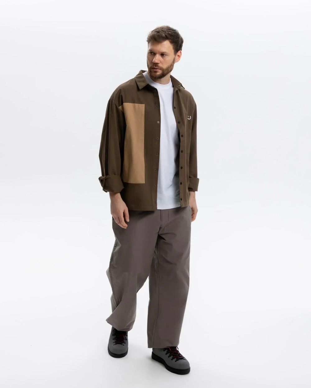 Рубашка Outerkit Outland Craft V2 коричневая