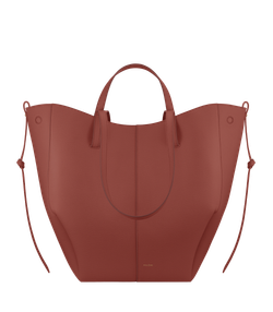 POLENE СУМКА CYME TOTE, ТЕРРАКОТОВЫЙ