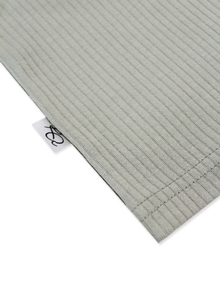 Футболка с длинным рукавом Рубчик Шалфей RinaAmari