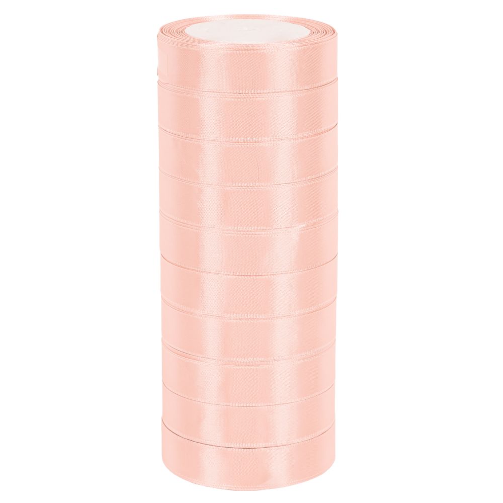 Лента атласная 2см*25Y НЕЖНАЯ КАРАМЕЛЬ