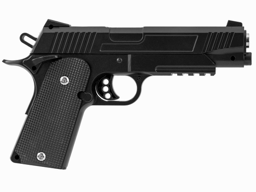 Пистолет пневматический Stalker SA1911M Spring (Colt1911 Rail), к.6мм (SA-130711911M)
