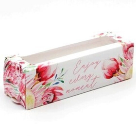 Коробочка для макаронс «Enjoy», 18 х 5.5 х 5.5 см