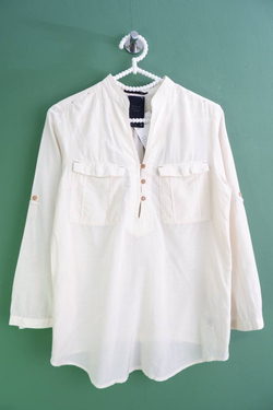 Блузка Raw свободного кроя, маркировка XS, визуально на 42 размер