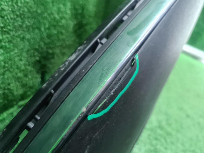 Юбка переднего бампера Mercedes GLS x167 19-23 AMG