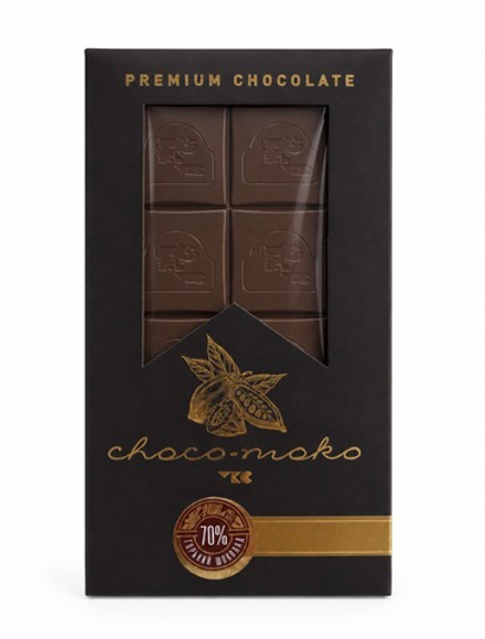 Шоколад горький «choko-moko», 70 % какао, 100 г