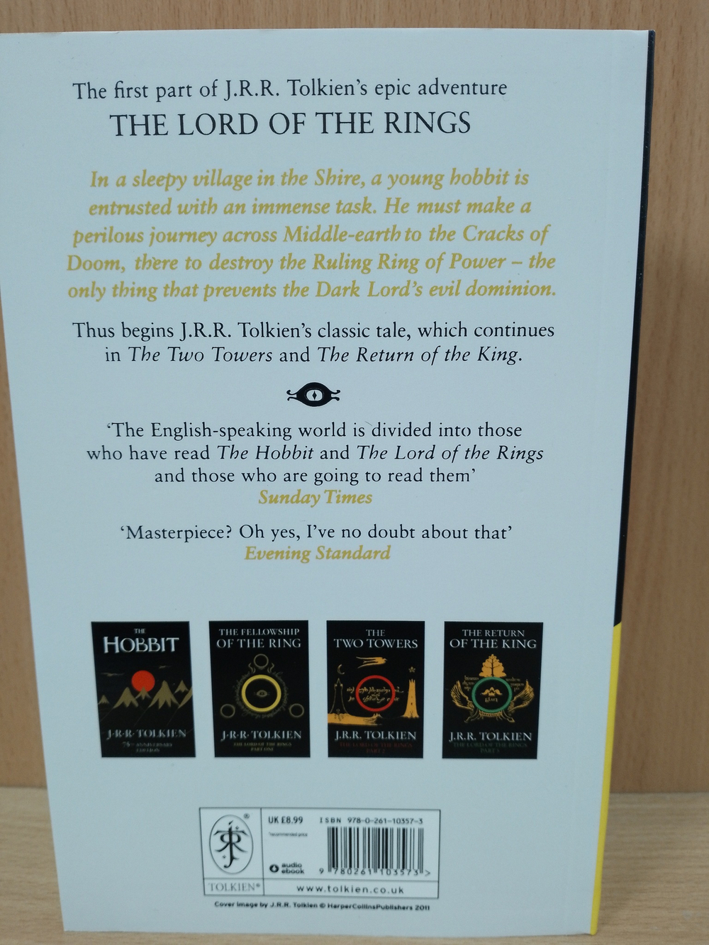 The Fellowship of the Ring: The Lord of the Rings (Book 1)