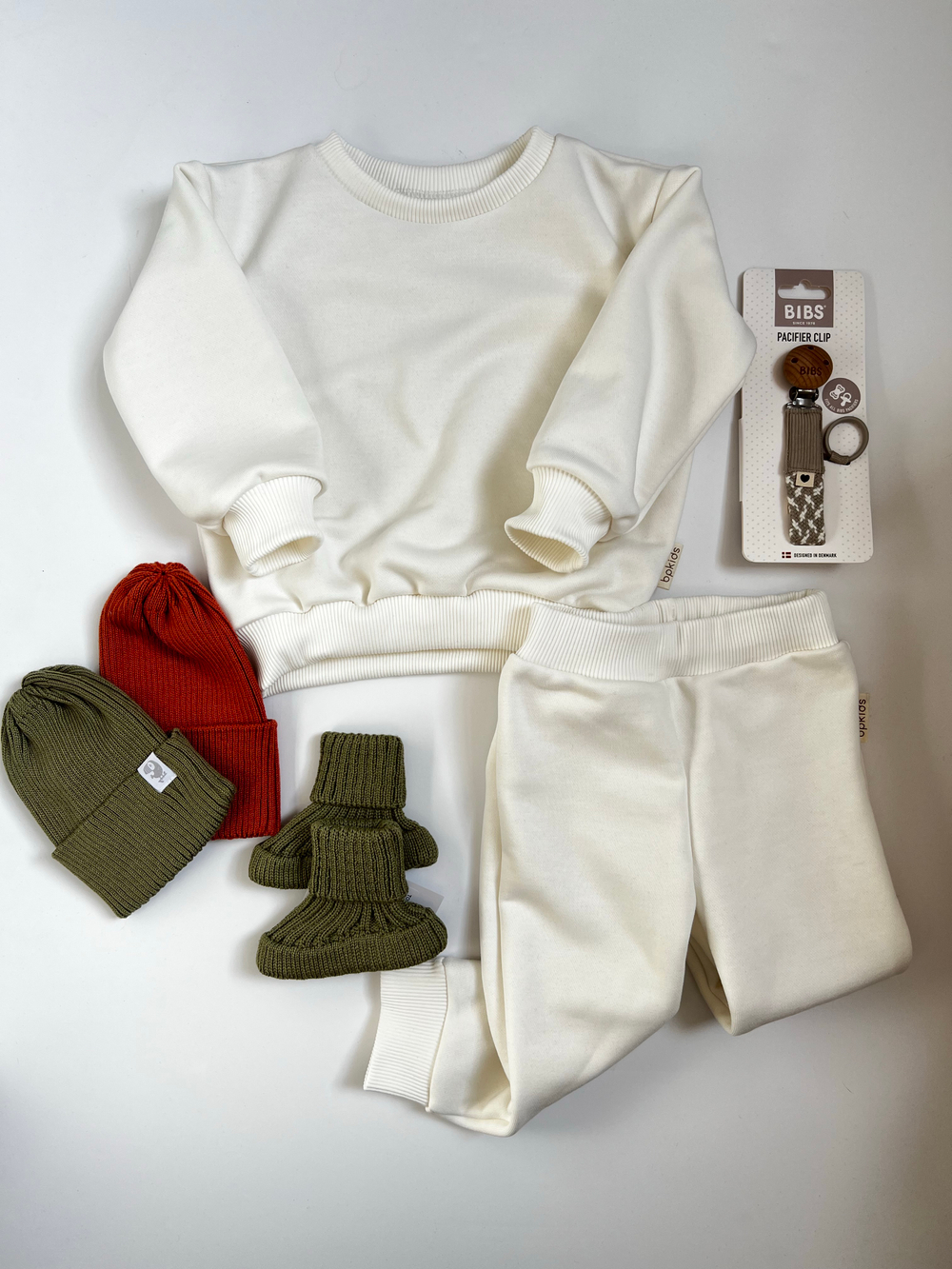 Свитшот + штанишки oversized молоко