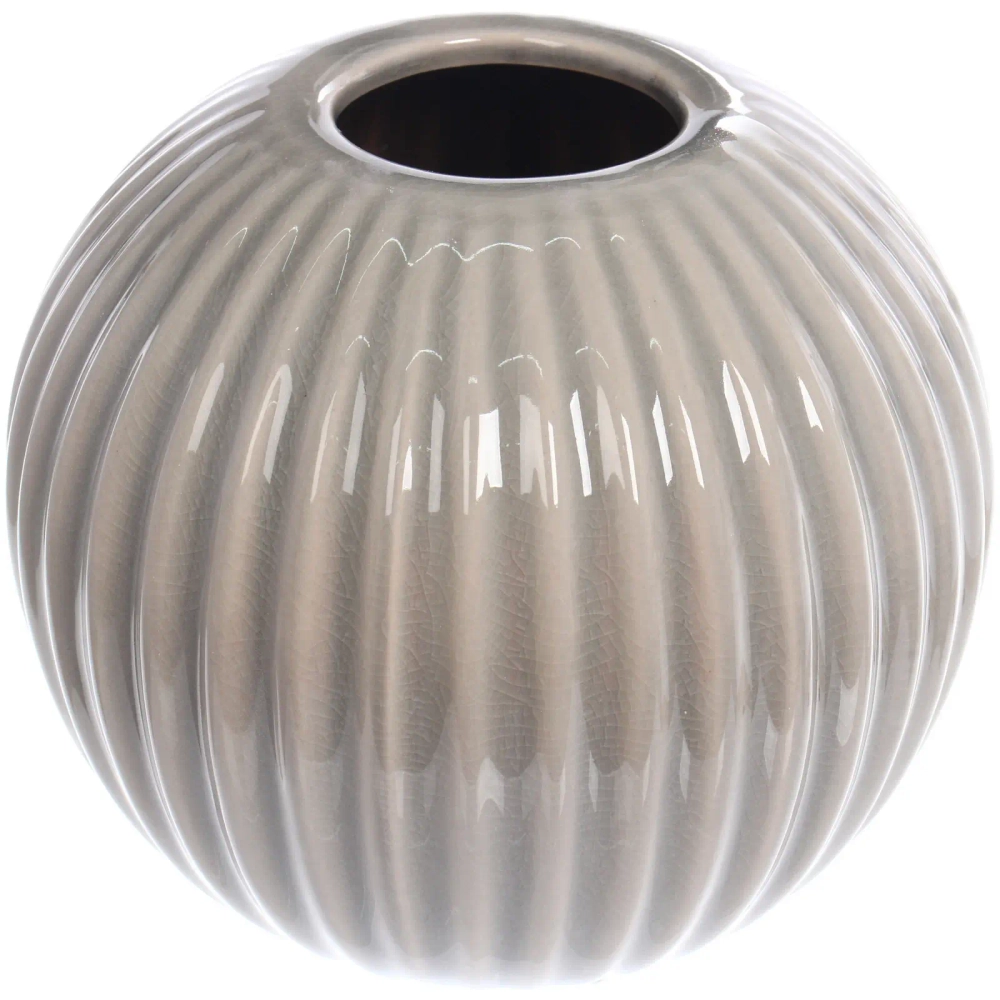 Ваза керамическая «Валенсия» 14*16см оливковая