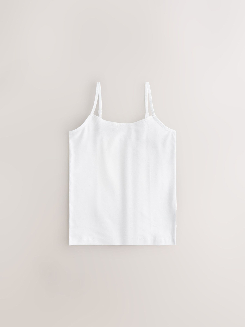 Майка на бретельках для девочки Next AB5-047, 5 шт., Белый