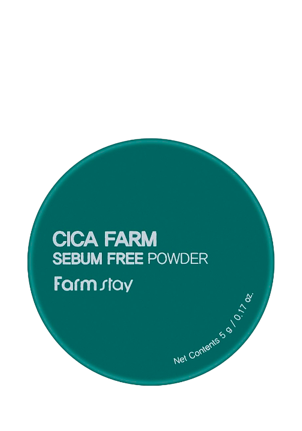 FarmStay Cica Farm Sebum Free Powder Матирующая рассыпчатая пудра с центеллой азиатской