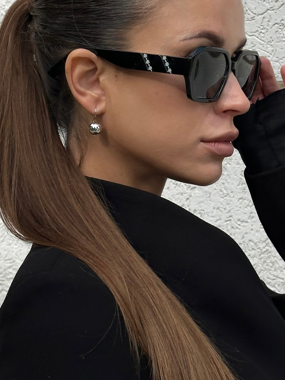 Серьги серебряные 925 шары