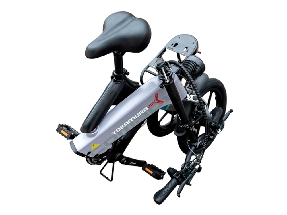 Электровелосипед Yokamura Combo 16 (Grey Black)