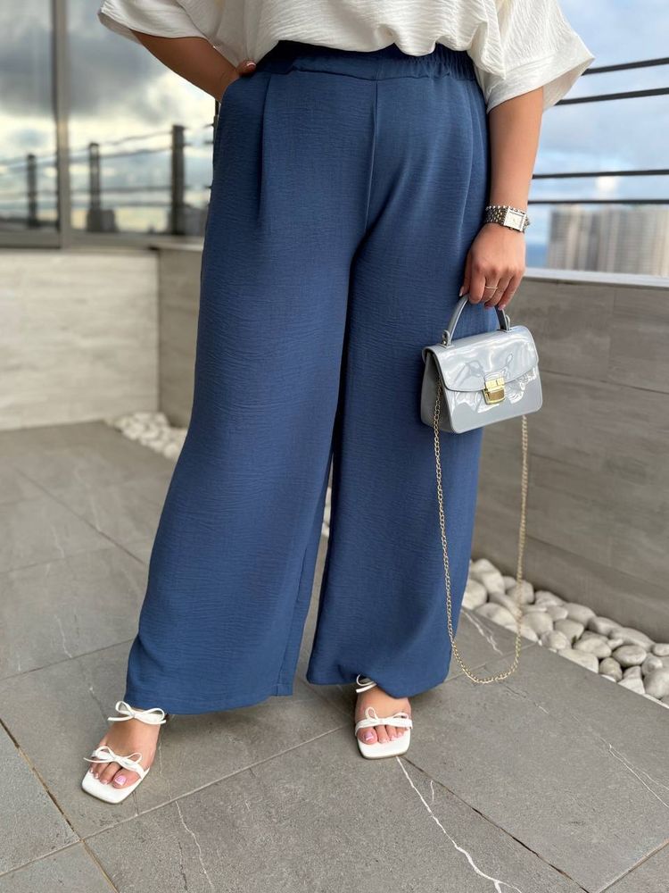 Брюки палаццо УК-1313-1 Фабрика Моды