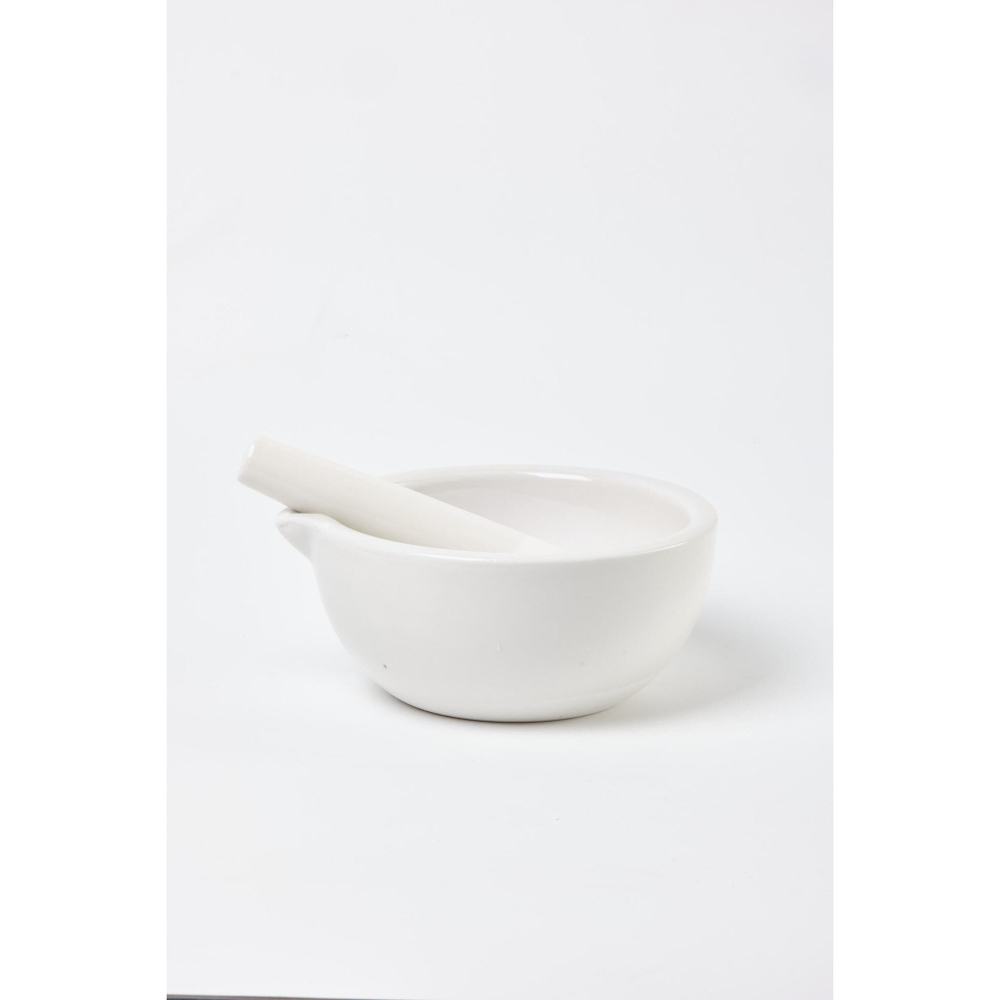 Ступка с пестиком фарфоровая, 600 мл