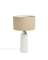 Mijal Керамическая настольная лампа с белой отделкой