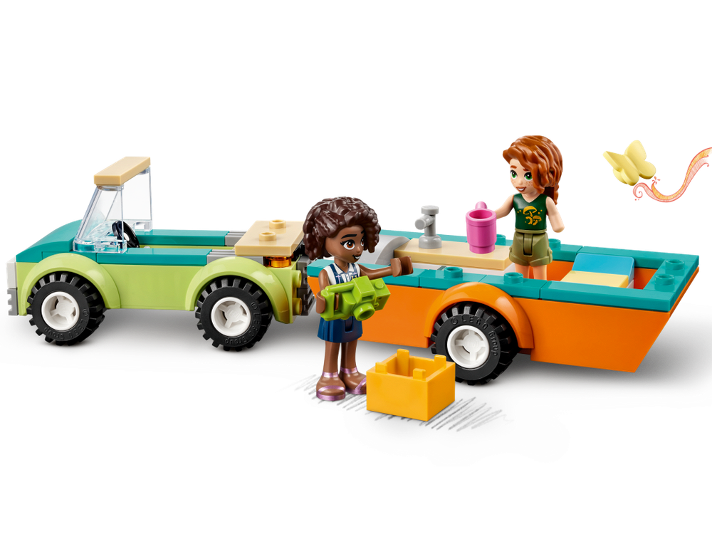 LEGO Friends 41726 «Праздничный поход» — кемпинг, костёр и мини-куклы