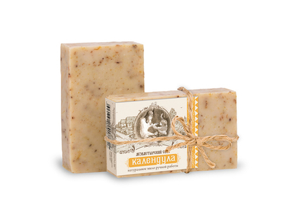Мыло Kleona Монастырский сбор "Календула" (противовоспалительное) 100 г