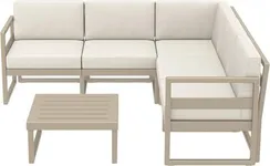 Комплект угловой уличной мебели Mykonos