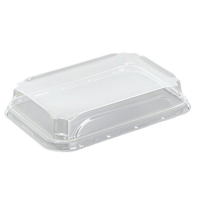 Крышка к контейнеру бумажному Sushi Box 13-19 ПЭТ (130х185х32мм) 1/600