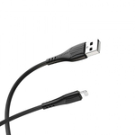Кабель для iPhone BOROFONE BX37 1м, в оплетке, 012995 Белый