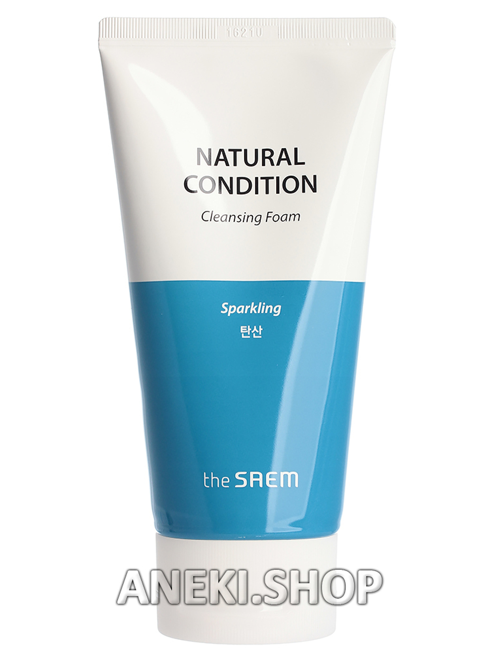 Пенка для умывания на основе активного водорода воды и угля бамбука 150 мл Natural Condition Sparkling Cleansing Foam THE SAEM