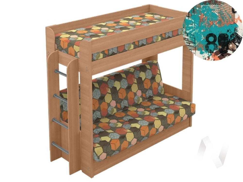 Диван-кровать двухъярусный КМ.009.01-016-00