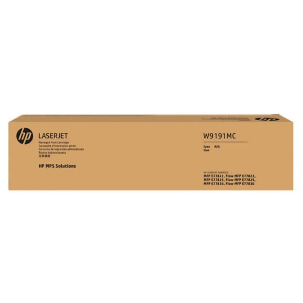 Тонер-картридж MPS HP W9191MC для Color LaserJet Managed MFP E77822/E77825/E77830, голубой (28K)