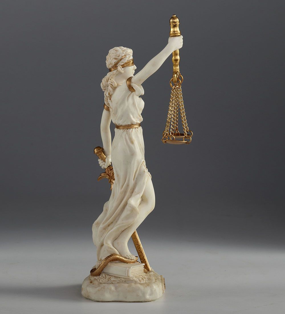 Veronese WS-1227/ 3 Статуэтка «Фемида - богиня правосудия»